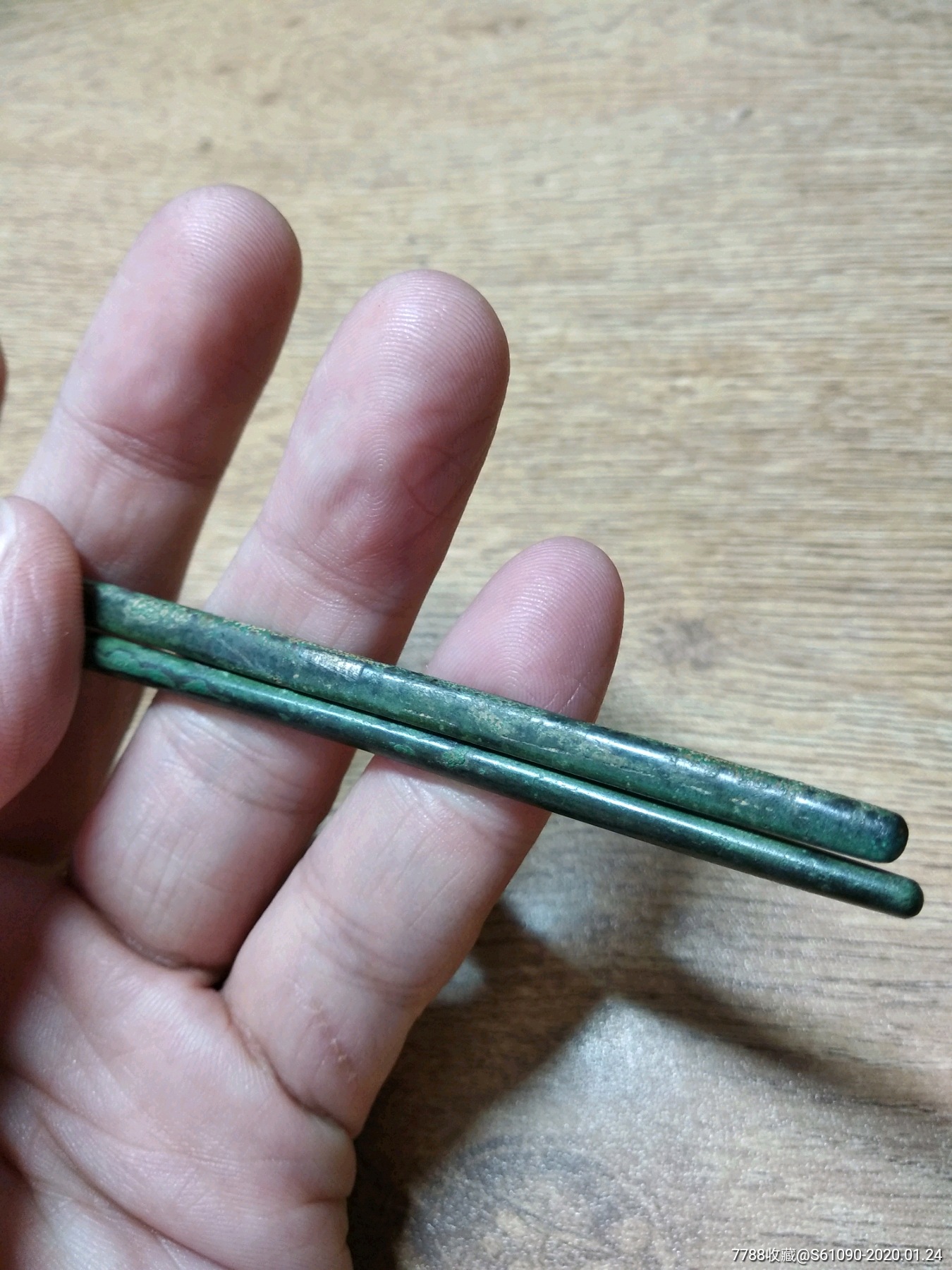 辽金时期铜筷子一双快1000年了