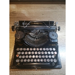 德国古董Klein-ContinentalWanderer机械打字机（黑色）(se70832357)_7788收藏__收藏热线