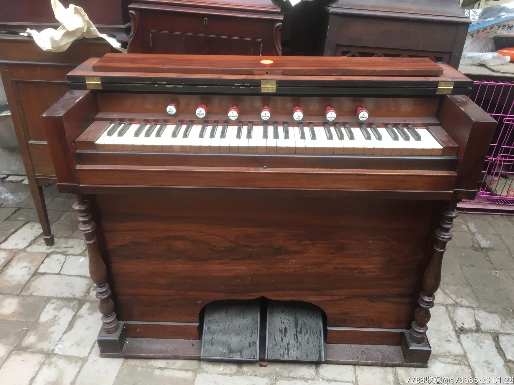 德国百年古董风琴