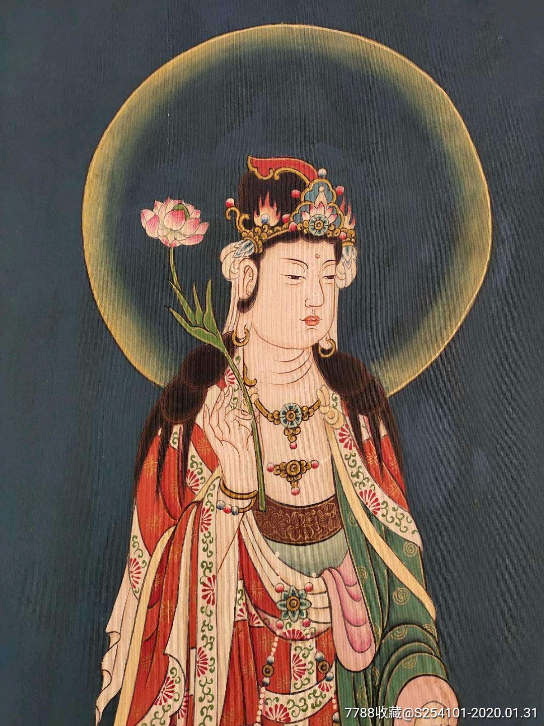 吴道子山水佛像