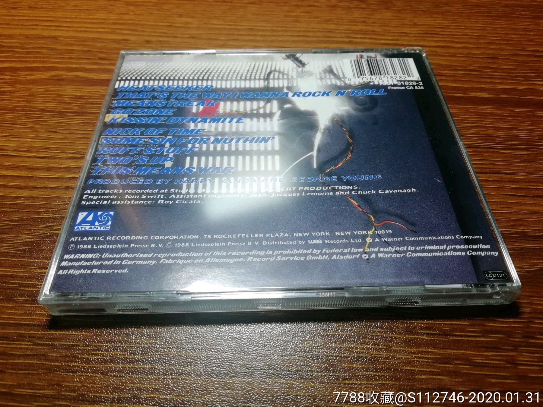 老版cd-acdc摇滚乐队-专辑6