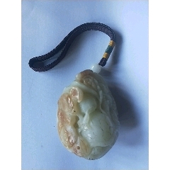 蓝田玉雕动物手把件(se70882312)_7788收藏__收藏热线