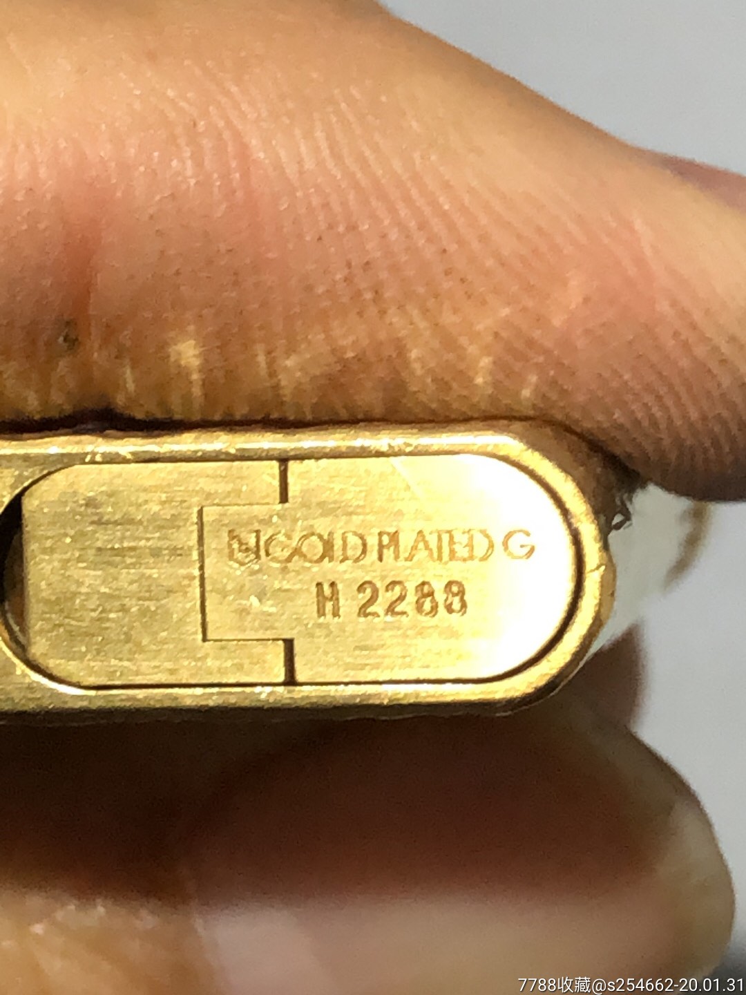 都彭超薄型carandache打火机