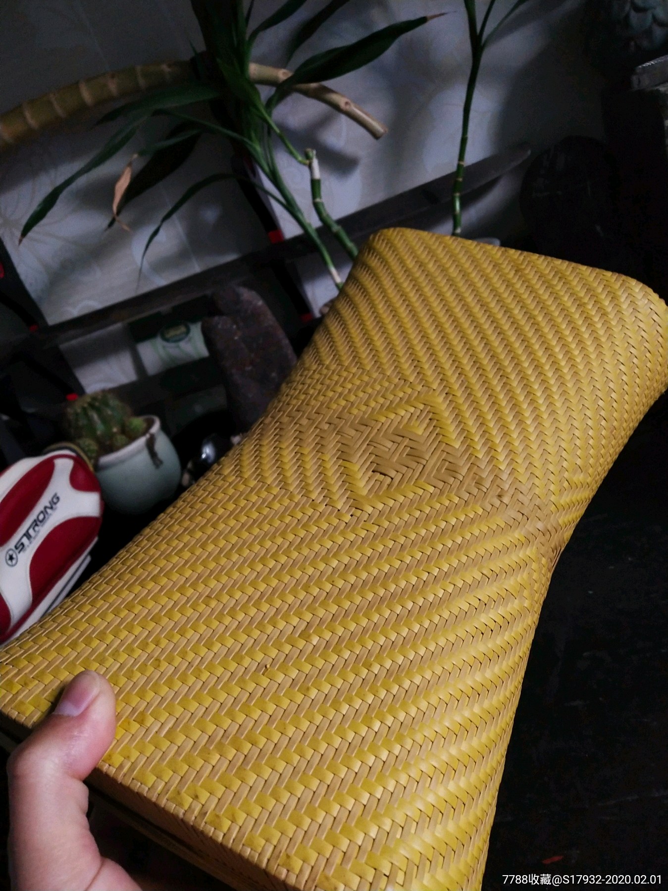 精工精细竹器竹编边疆云南少数民族特有竹枕头_价格168.