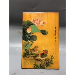 竹黄鸳鸯戏水(se70913371)_7788收藏__收藏热线