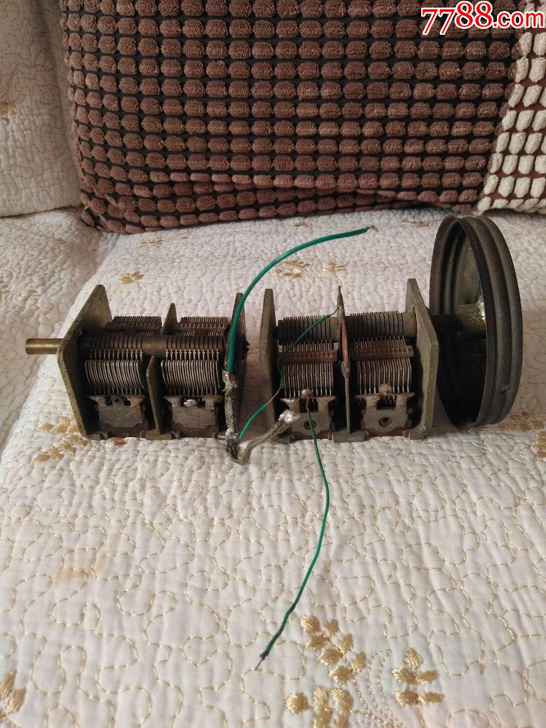 电子管收音机可变电容器