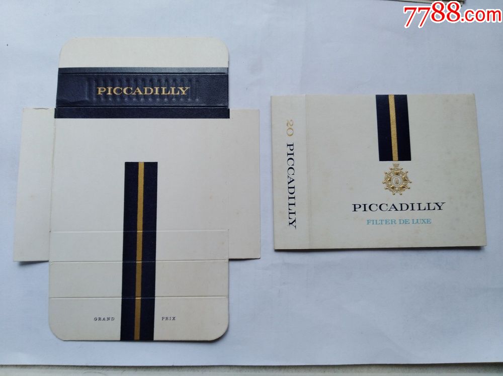 外烟-横卡标-piccadilly-带抽屉