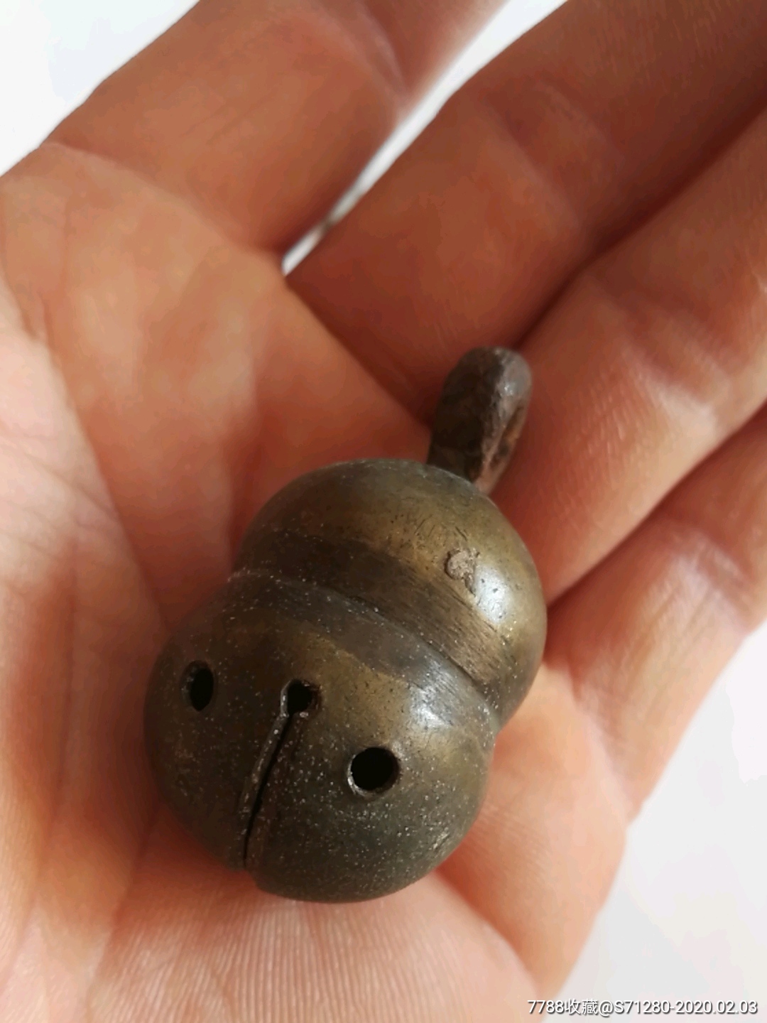 老黄铜铃铛_铜铃/铃铛_第2张_7788铜器收藏