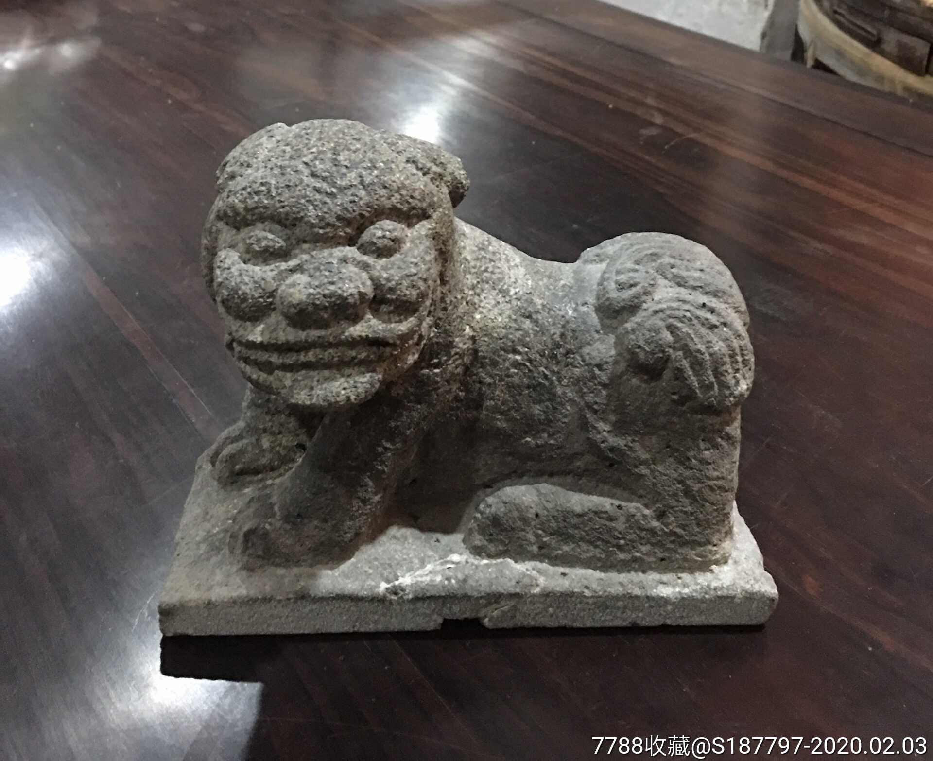 清代狮子-石狮/石雕塑-7788收藏__收藏热线