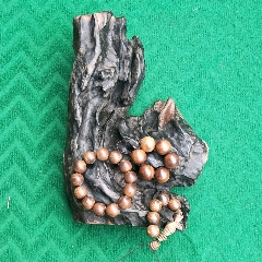 原生乌木手串天然金弹子木骨化料14颗收藏品(se70924092)_7788收藏__收藏热线