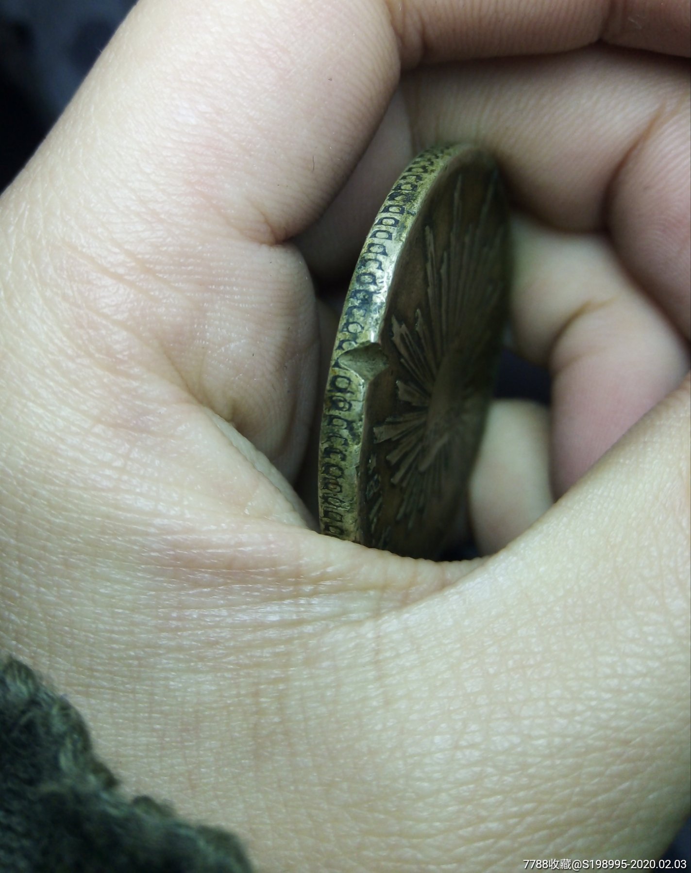 军阀高银私铸大嘴鹰,27.08g,带验银伤