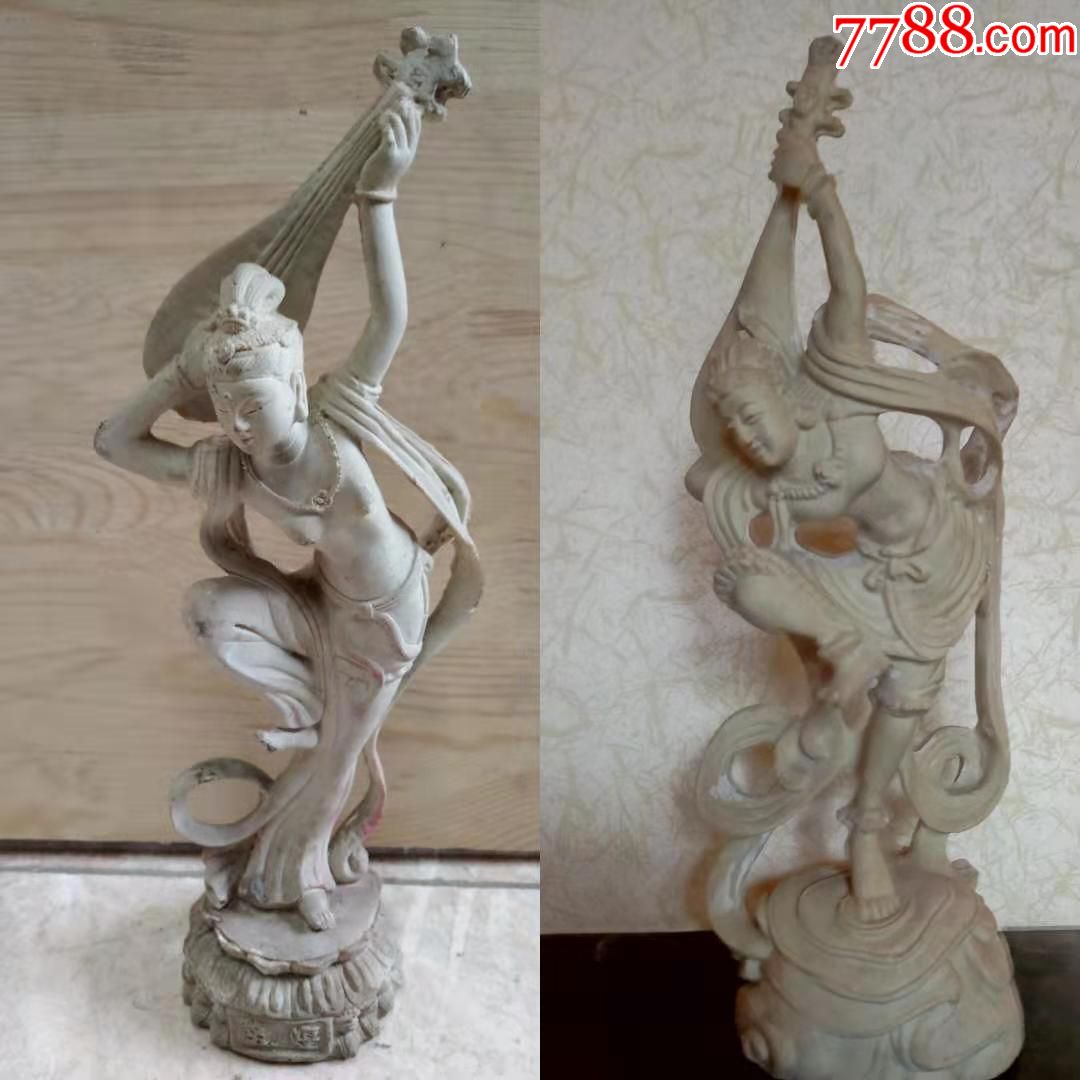 树脂敦煌飞天摆件反抱琵琶摆件