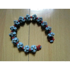 清到民国时期老玻璃料编织手串(se70936934)_7788收藏__收藏热线