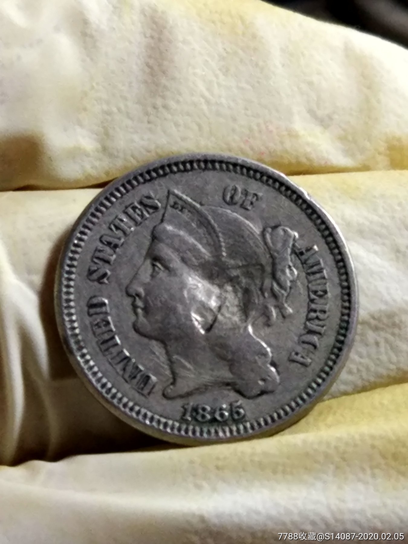 小外币～1865年3美分