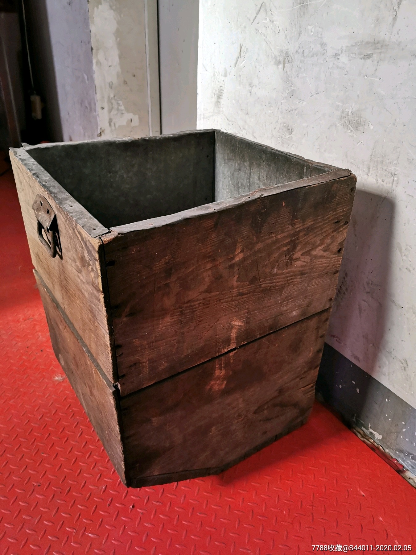 民国米行米斗,大号,老民俗老物件