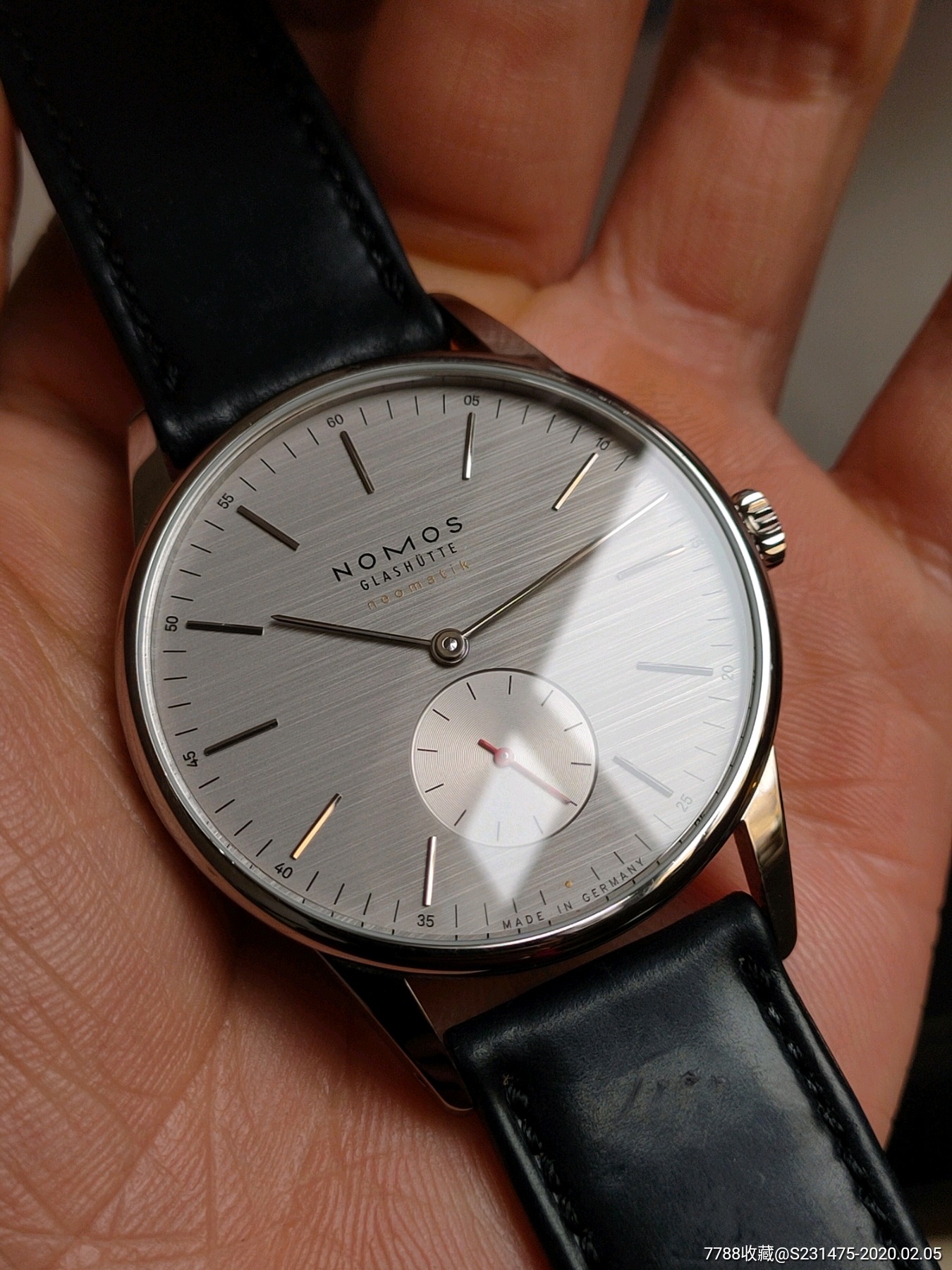 诺莫斯nomosorion系列超薄二手99新好品相全自动机械男表-手表/腕表