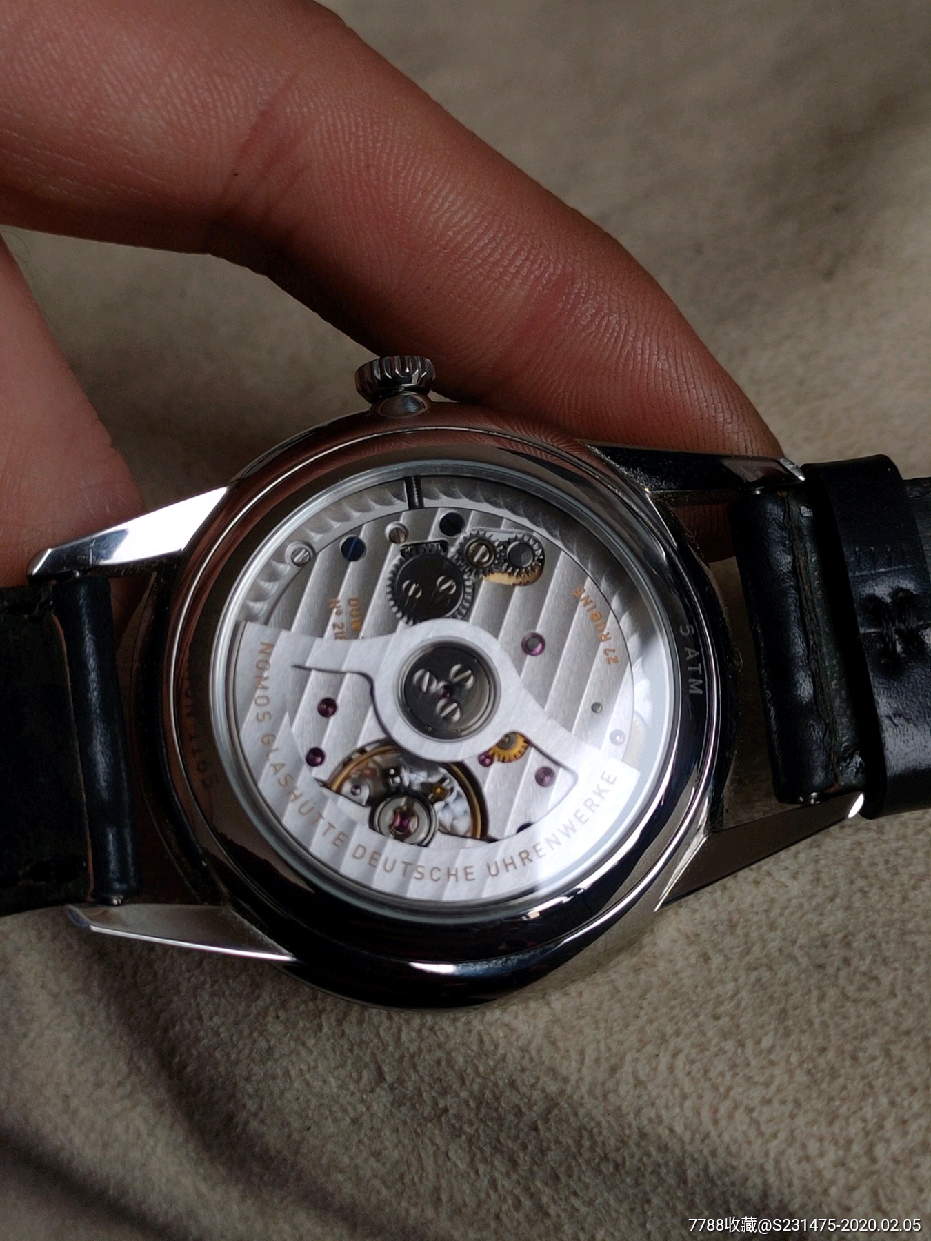 诺莫斯nomosorion系列超薄二手99新好品相全自动机械男表-手表/腕表