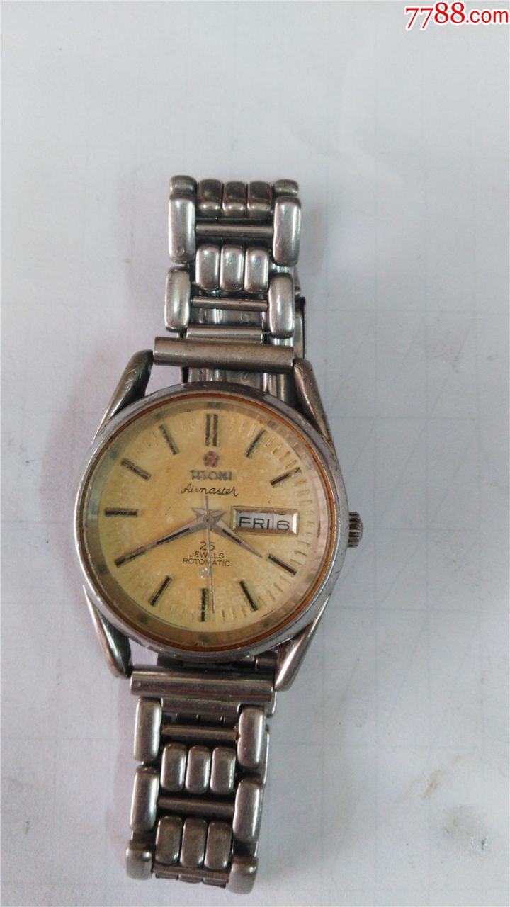 梅花双历石英男士表英纳格表带