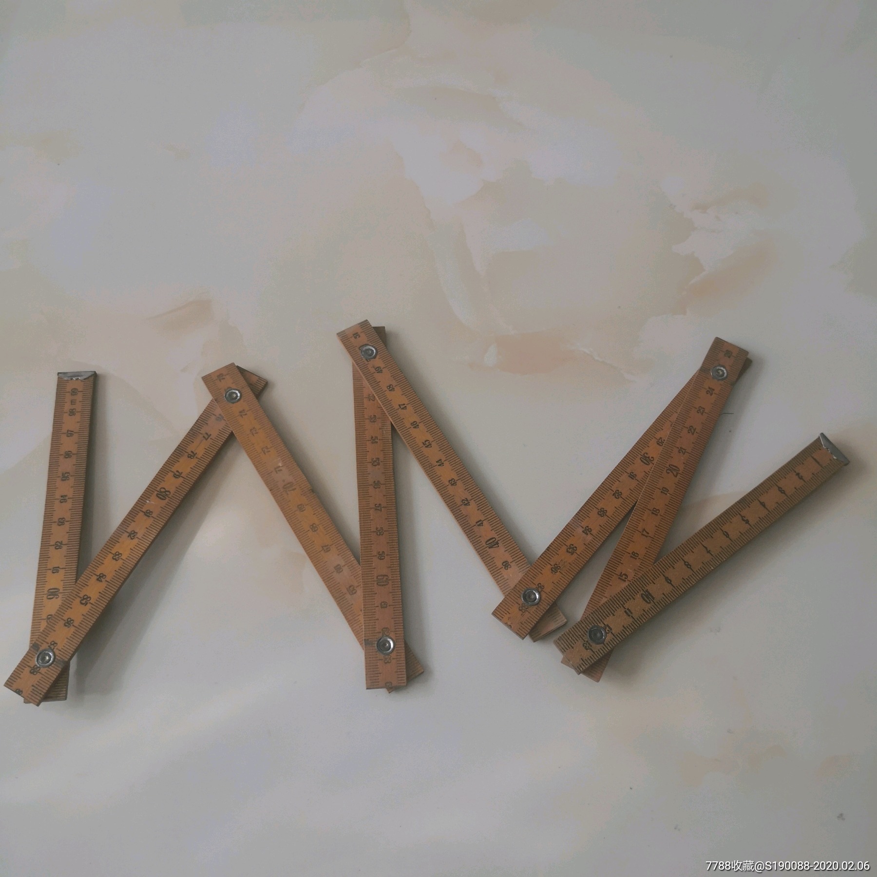 折叠尺,木尺,吉林产-墨斗/木工用具-7788收藏__收藏热线