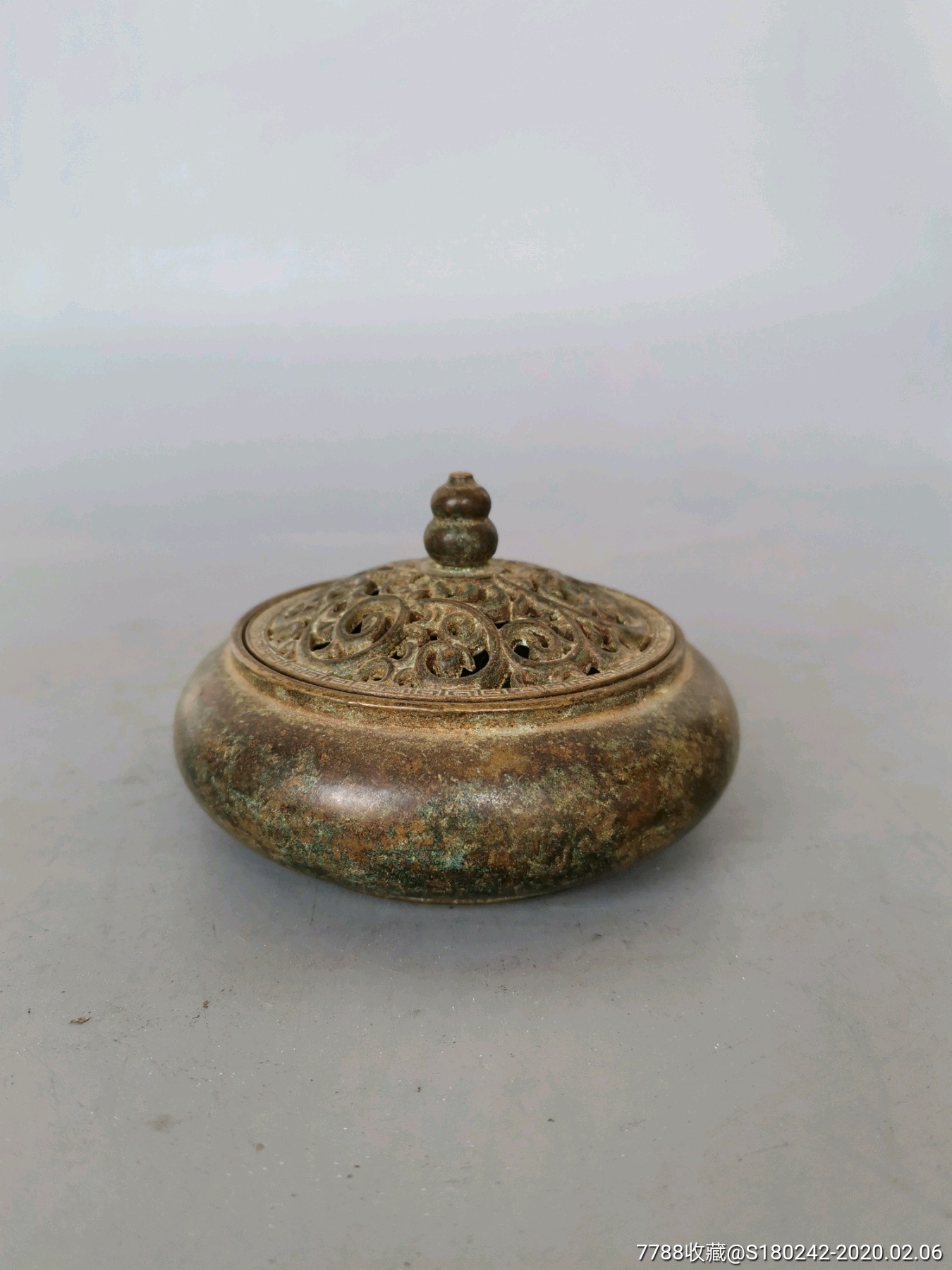 花纹熏香炉铜香炉