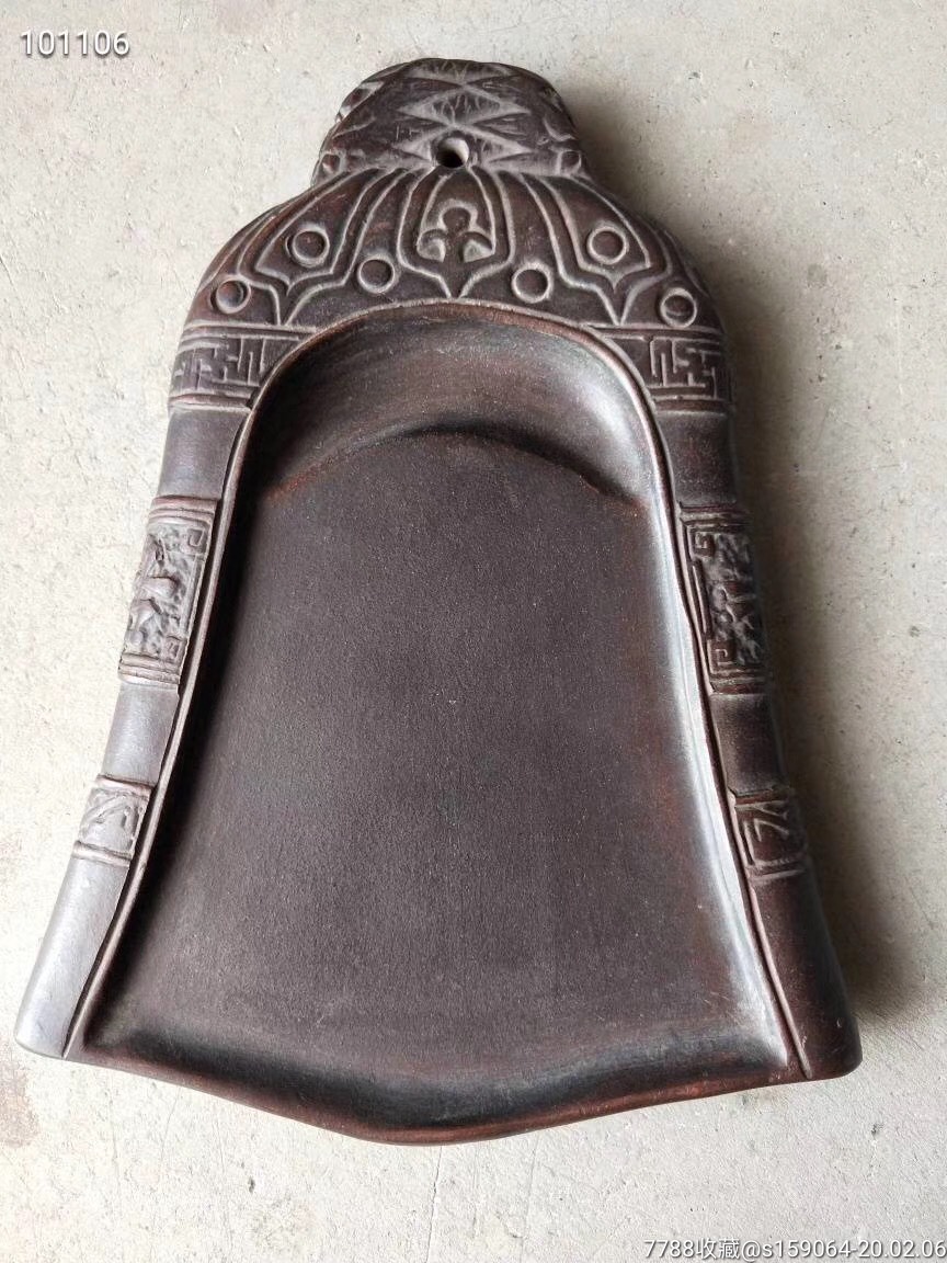 清代紫砂砚台,无修补,全品保老.