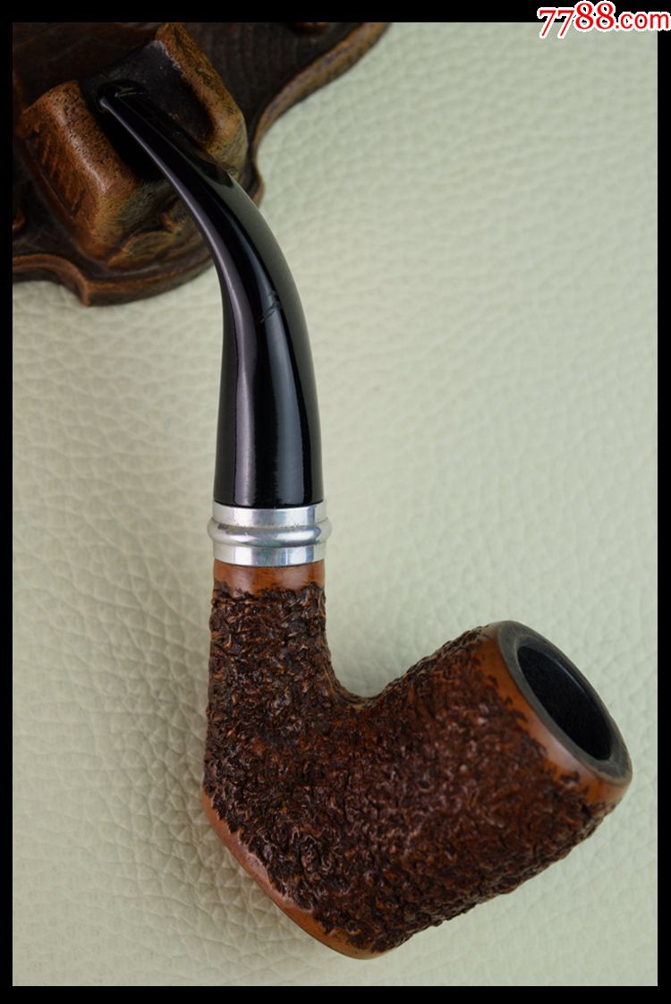 意大利lorenzetti洛伦泽蒂石楠根老烟斗另赠美国大容量铁皮烟丝盒