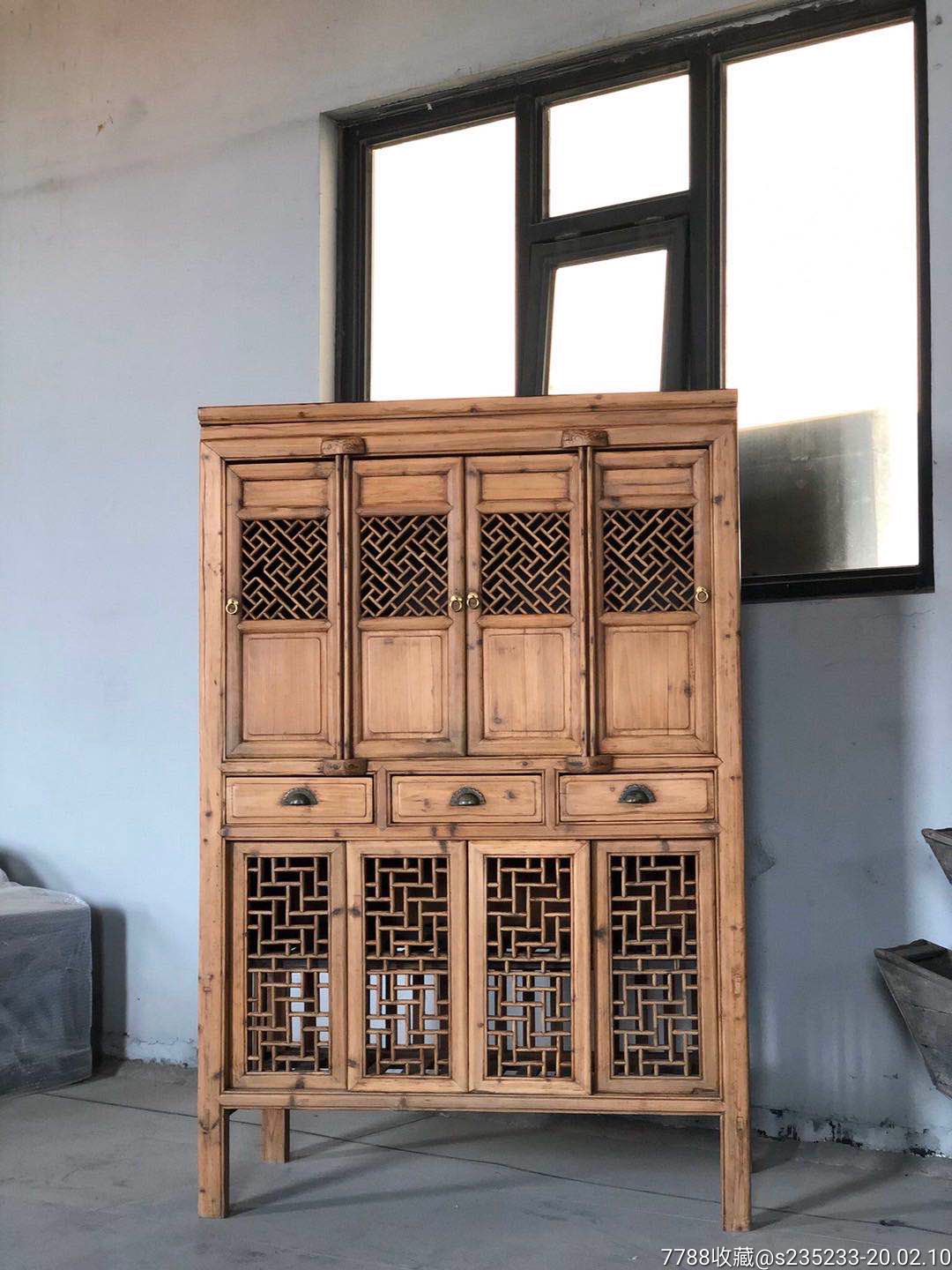 民国时期柏木老书柜