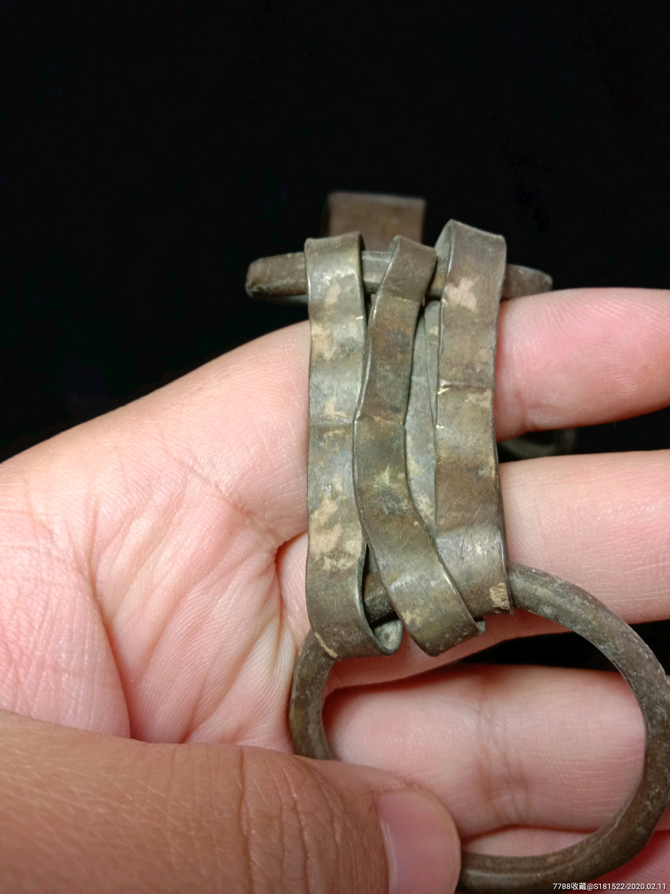 五十年代左右马嚼子铜质马嚼子马具vintage