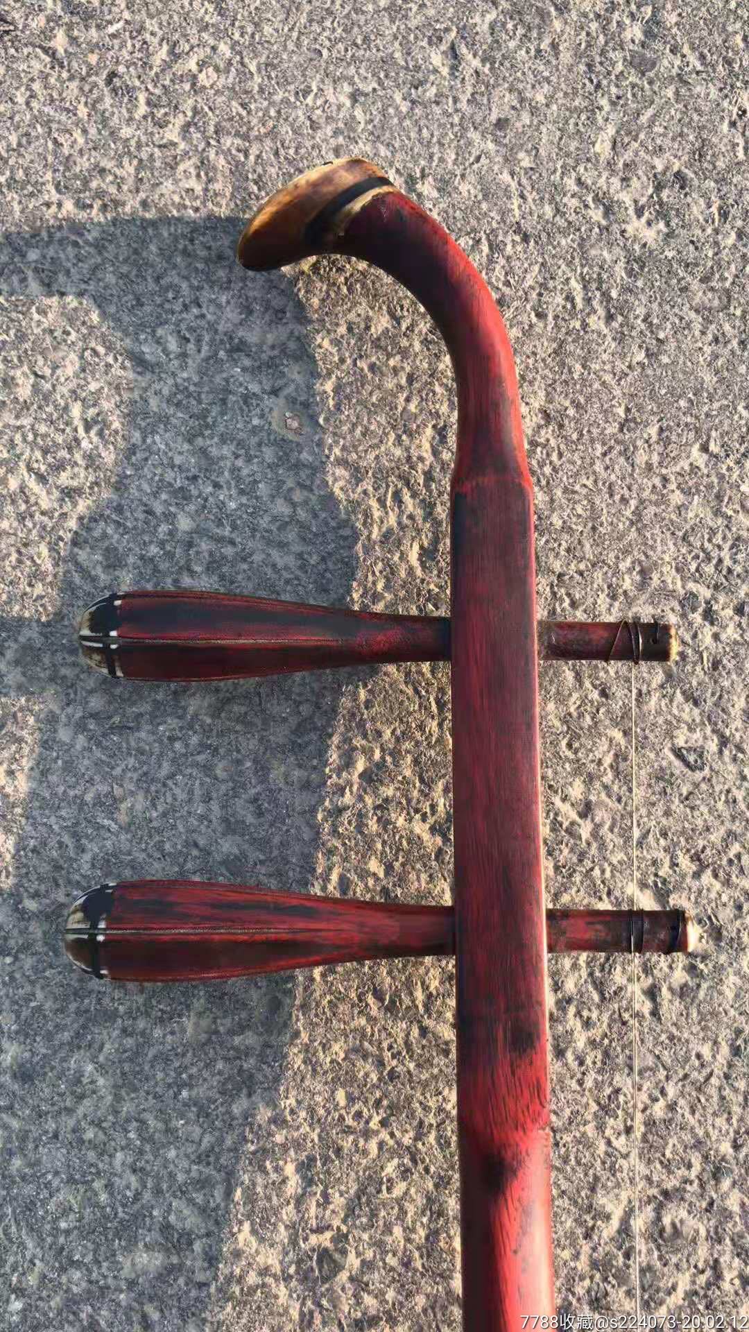 民国时期海南黄花梨精品拉弦乐器二胡.用料上乘,精工精造