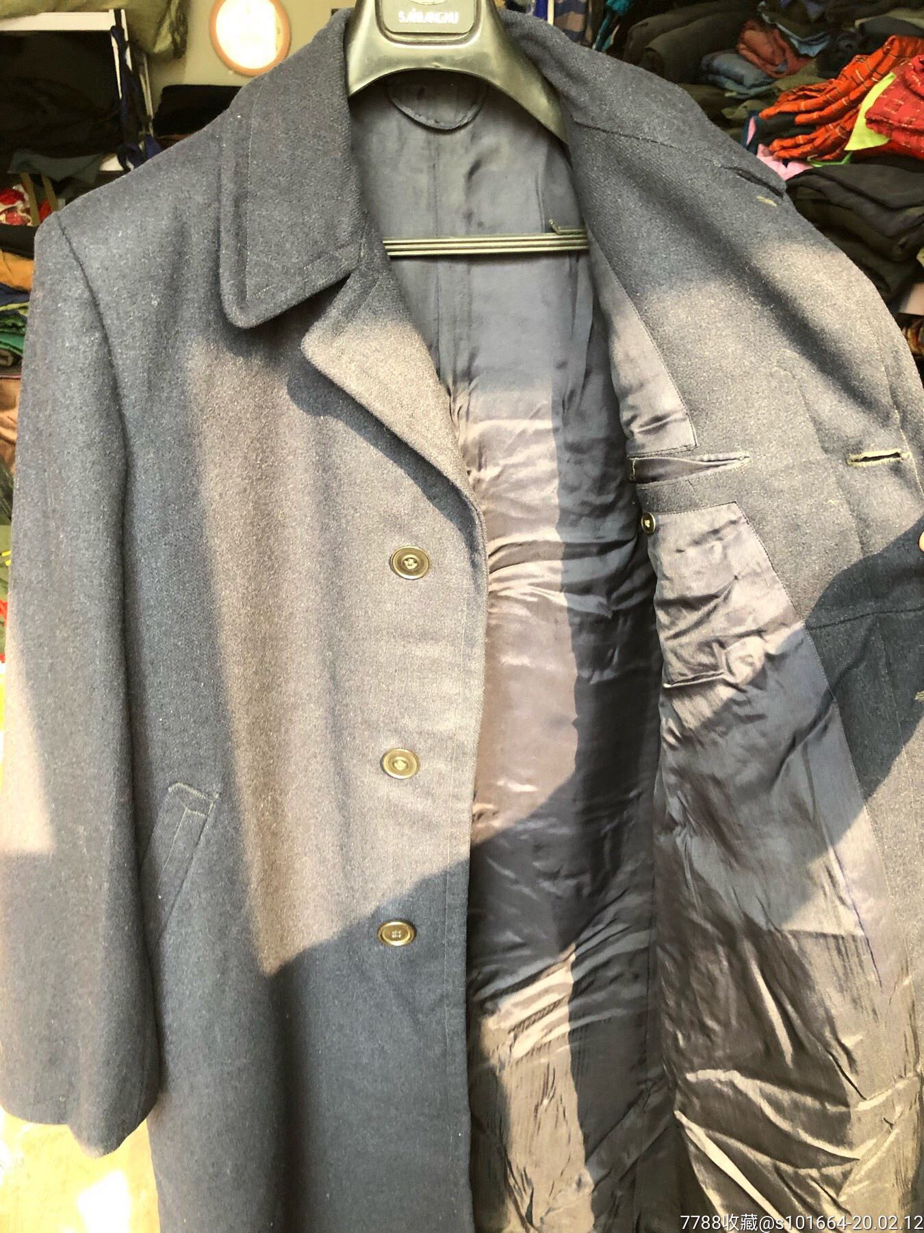 民国蓝色呢子大衣_其他服饰_古古怪怪【7788收藏__收藏热线】