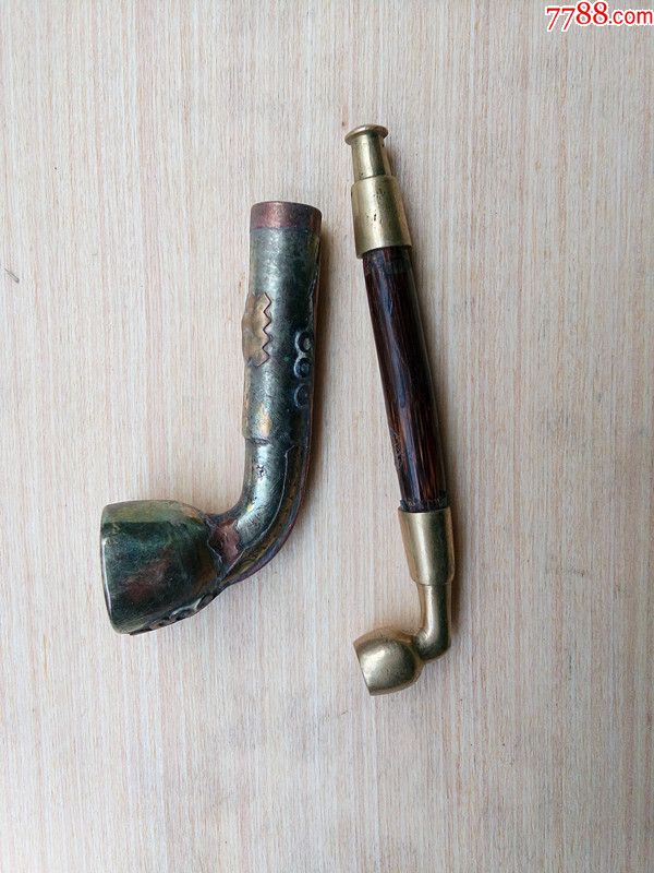 红.黄.白三种铜手工花烟头