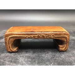 清代整木出海南黄花梨墨床(se71053080)_7788收藏__收藏热线