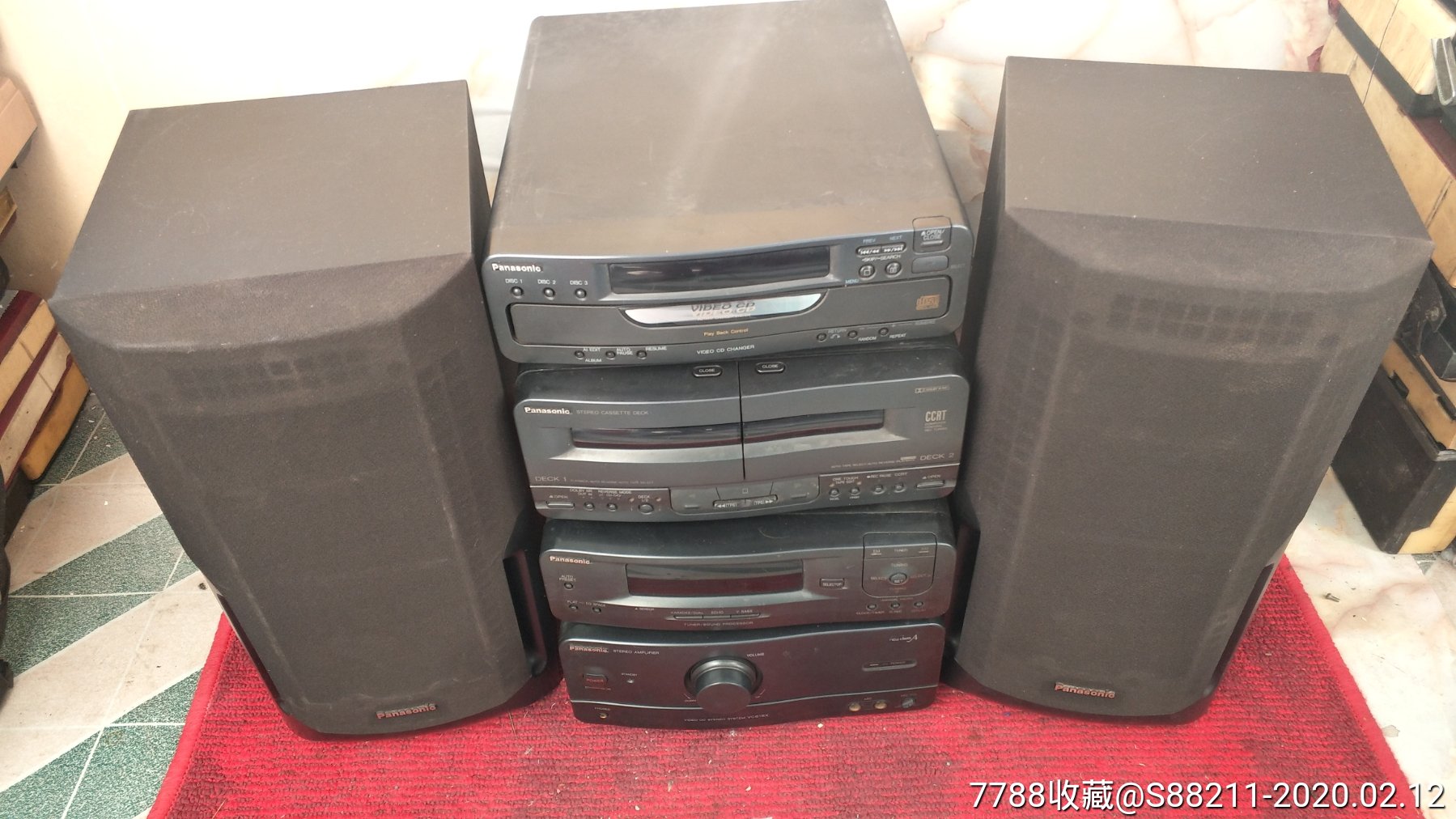 松下818组合音响