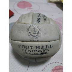 民国上海手工缝制足球体育会签名足球(se71058485)_7788收藏__收藏热线
