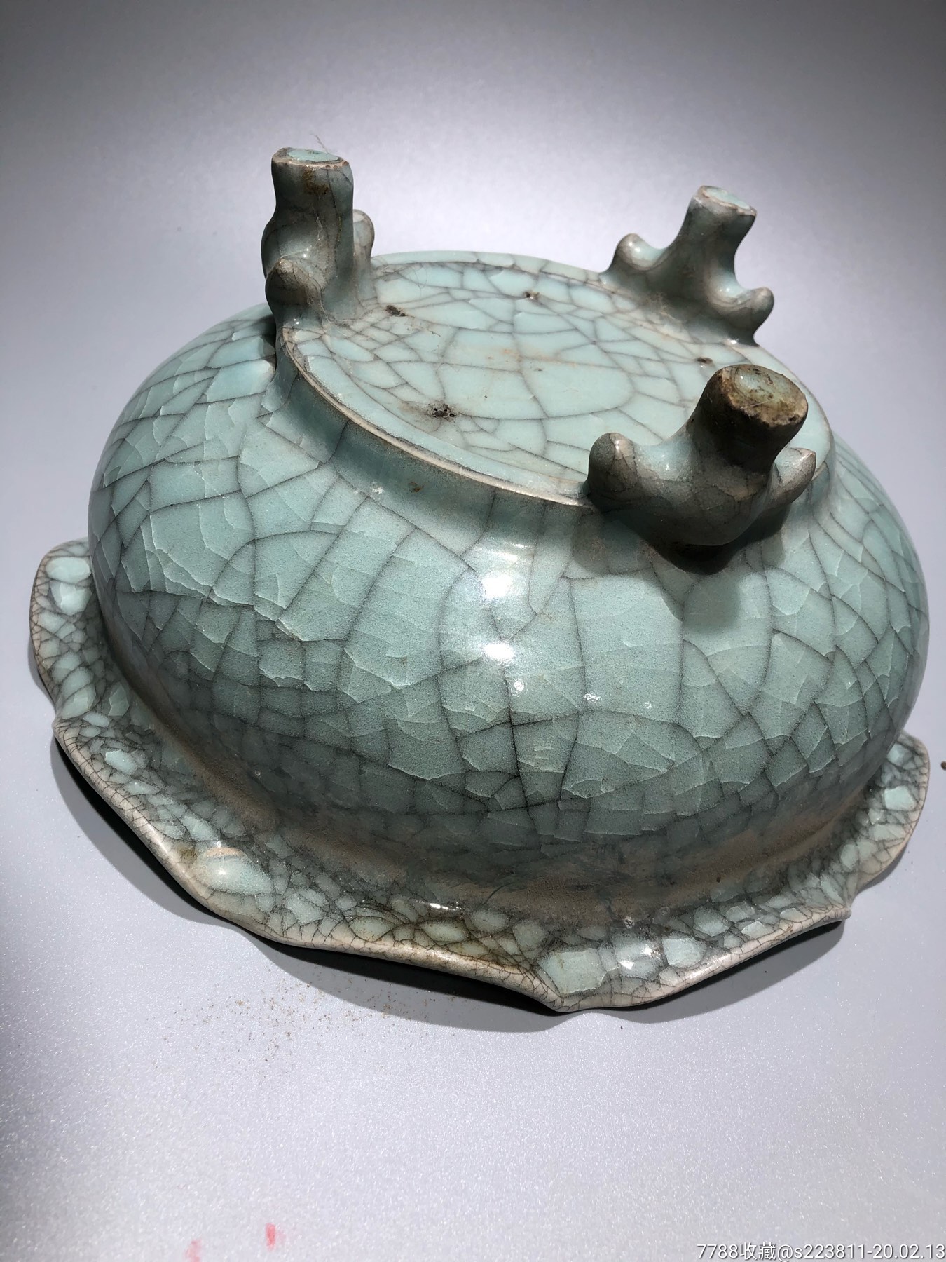 开片哥窑瓷器-花釉/窑变瓷-7788收藏__收藏热线