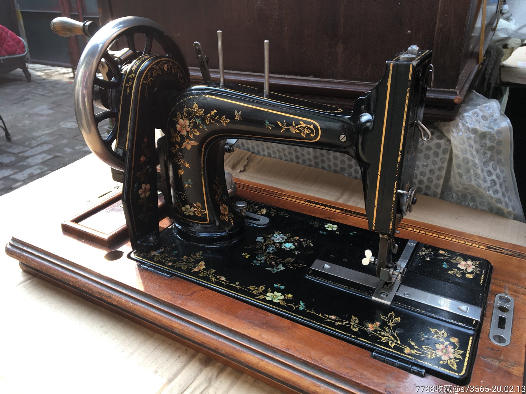 1873年德国古董缝纫机