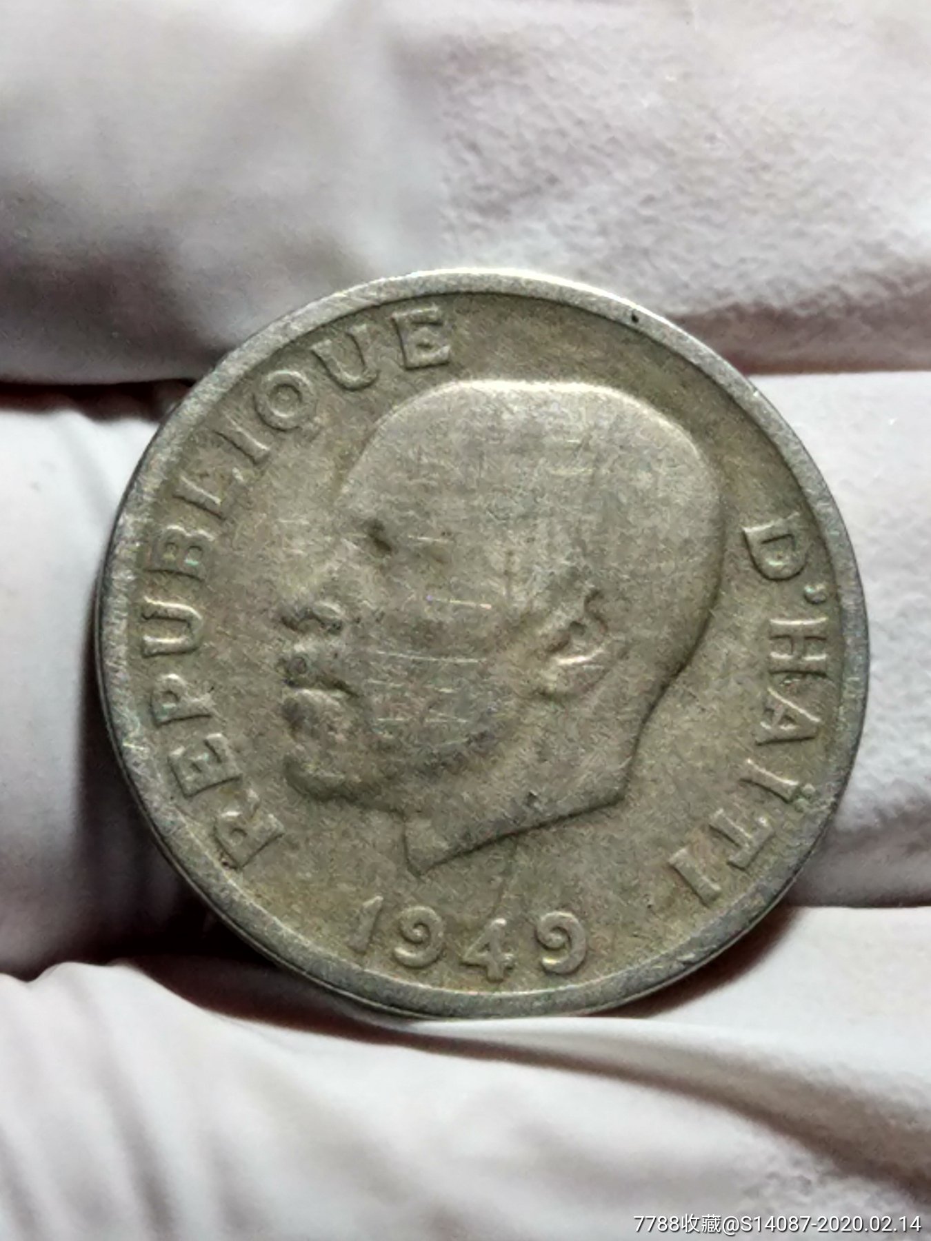 外币～1949年海地10分