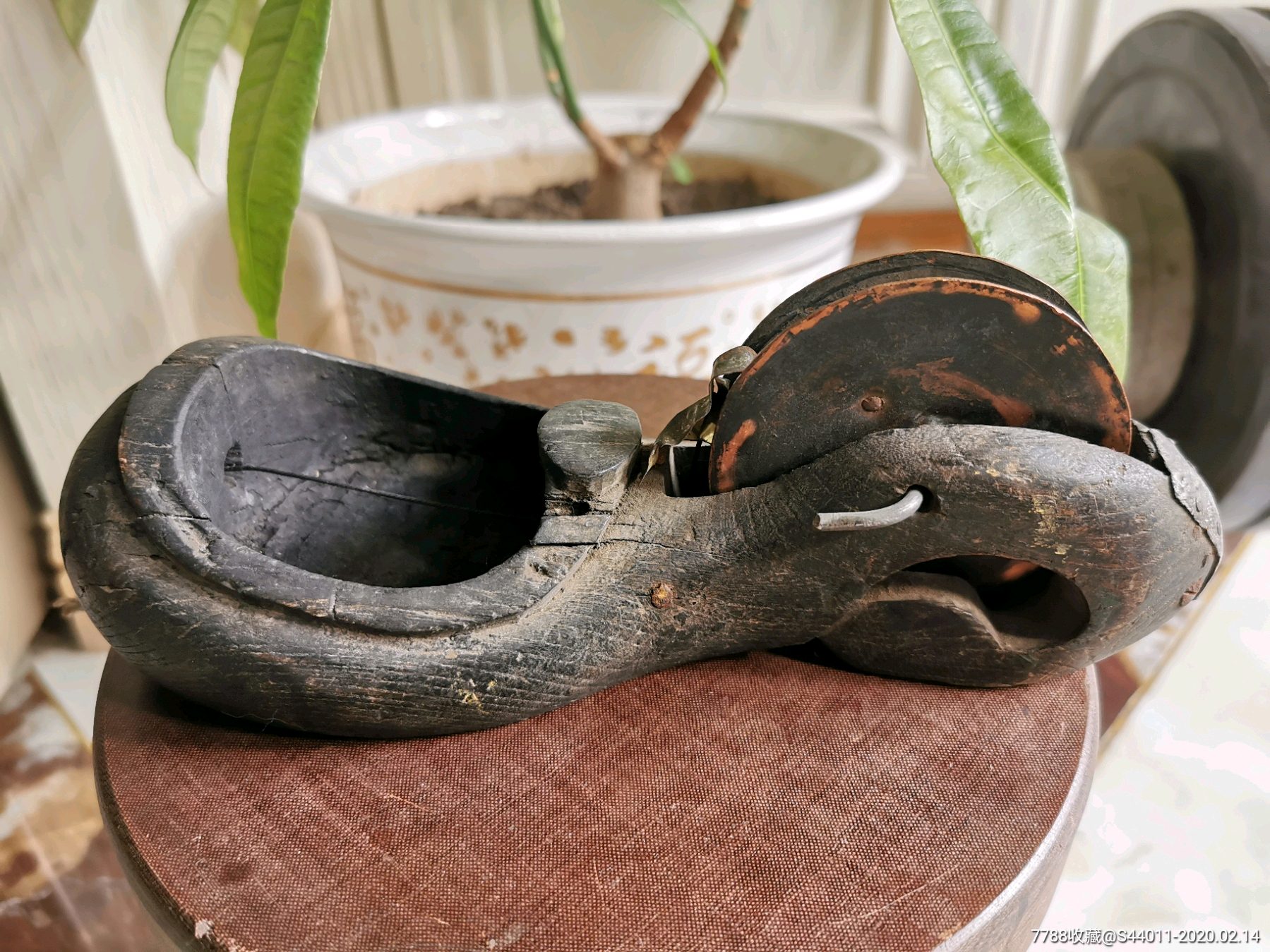 老墨斗,老民俗-墨斗/木工用具-7788收藏