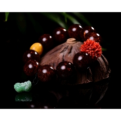 【海黄20mm多宝】天然海南黄花梨20mm佛珠手串、精品老料油梨、油(se71088993)_7788收藏__收藏热线