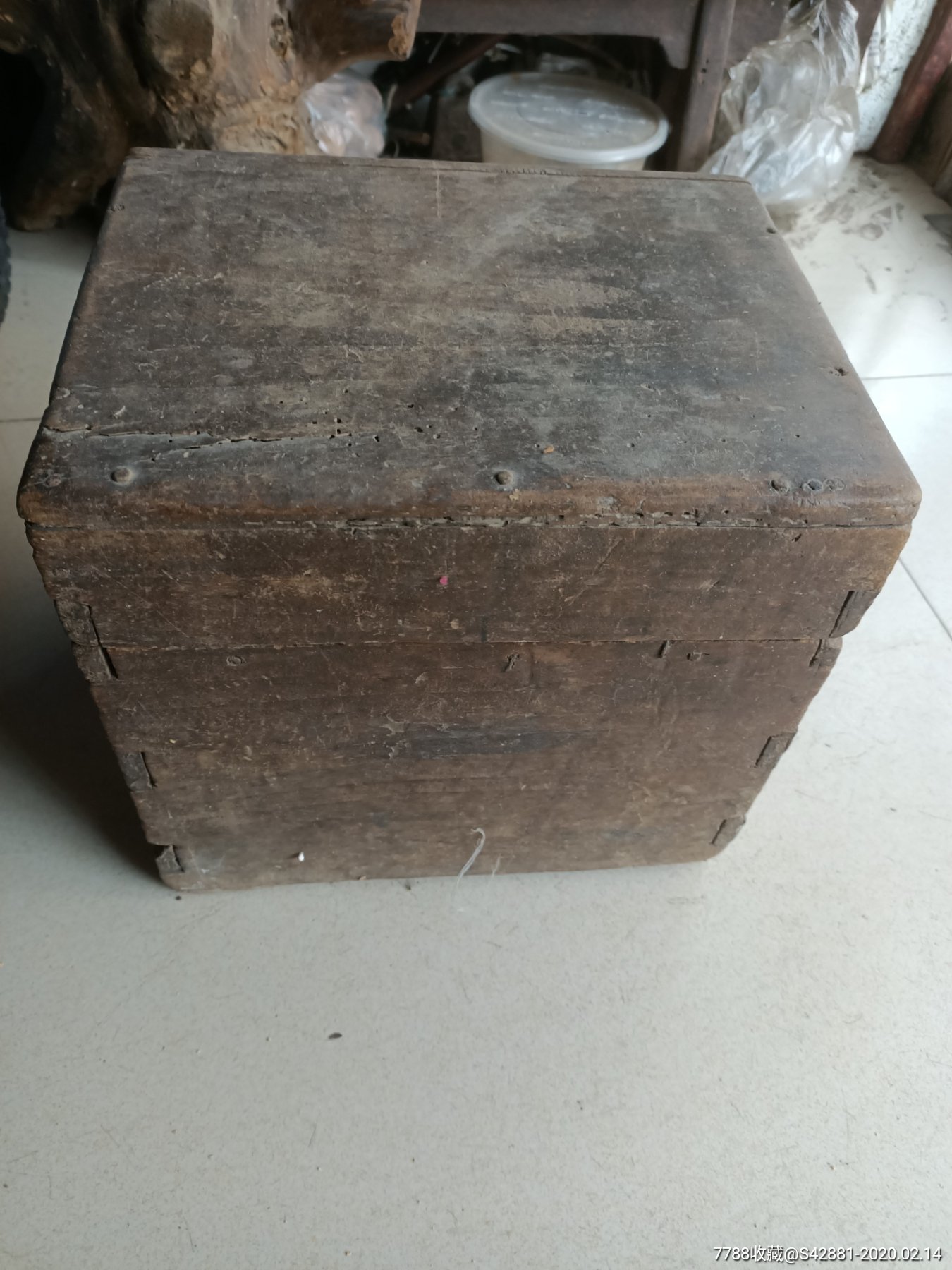 民国药箱掖县玉皇庙玉皇圣孙世善木箱262421