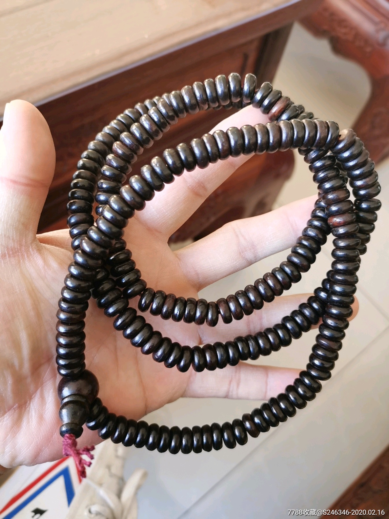 清代紫檀佛珠316颗