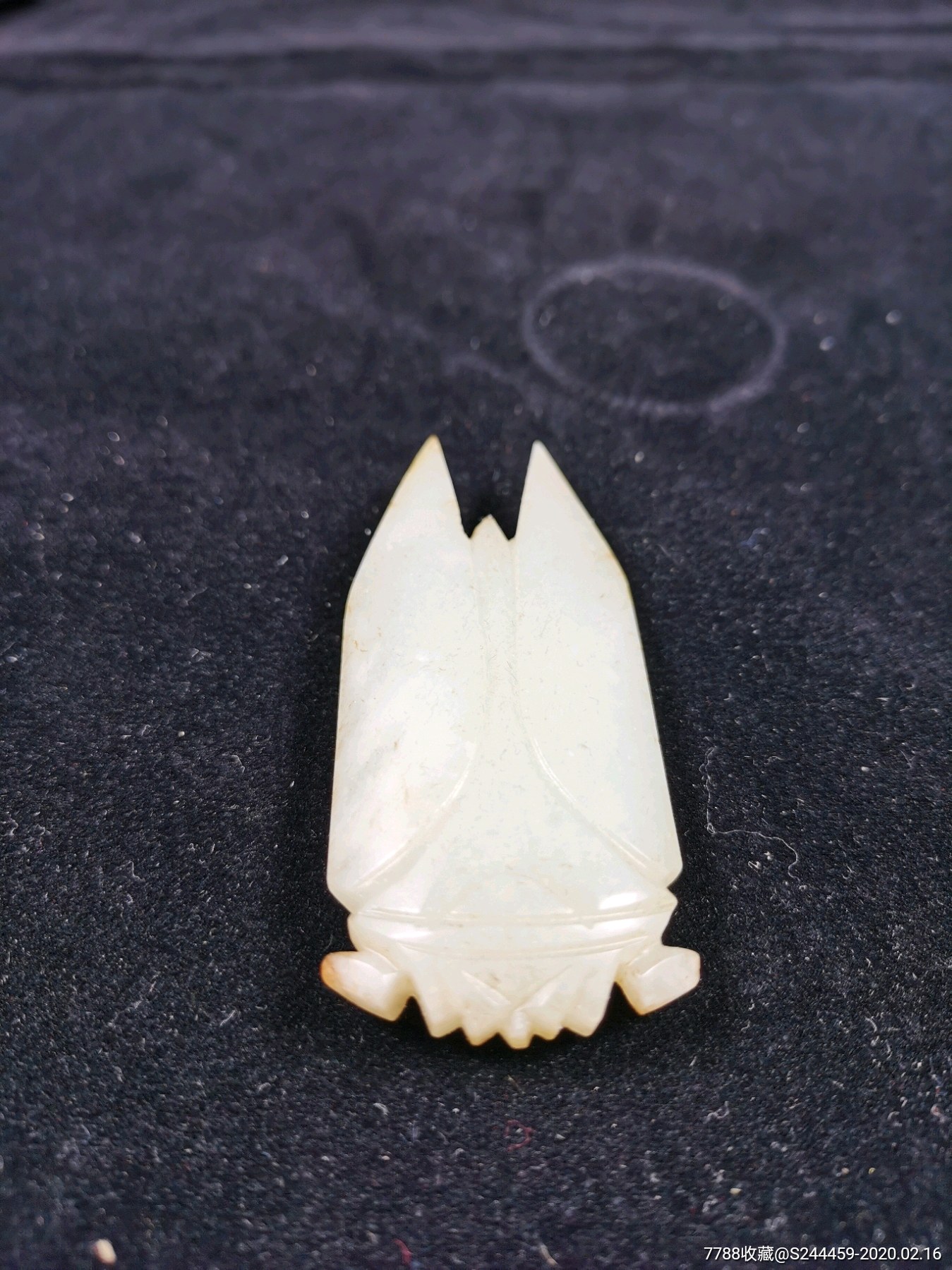 和田老玉一鸣惊人手把件新疆和田玉古玉老玉明清玉器古董收藏包老包真