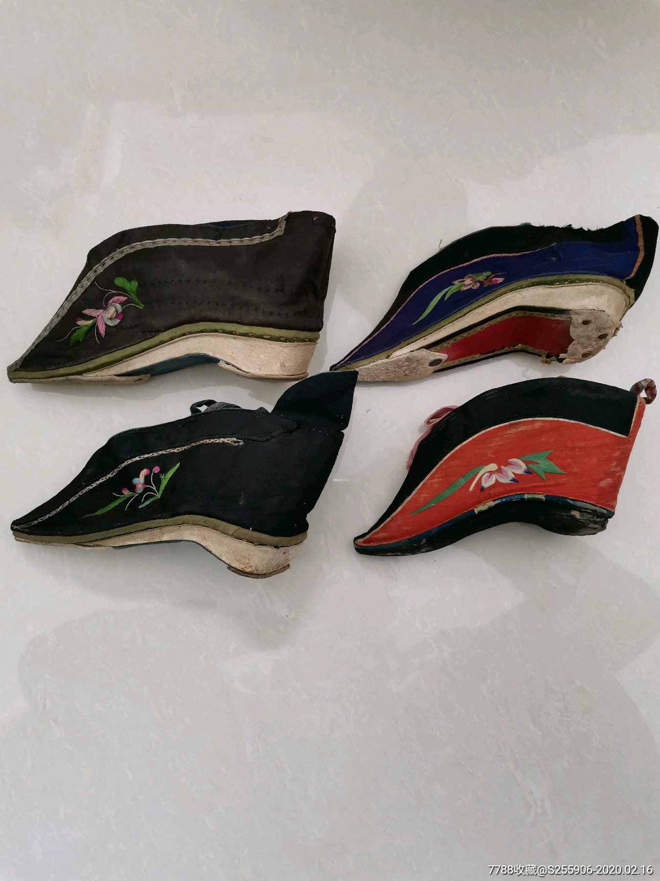 "商品>>>>99真正清代绣花三寸金莲8品￥1