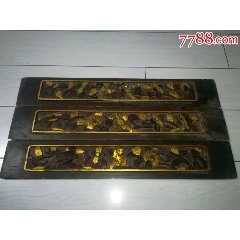 老花板清代雕刻人物老花窗老挂屏老木雕软装背景墙古玩杂项收藏(se71115738)_7788收藏__收藏热线