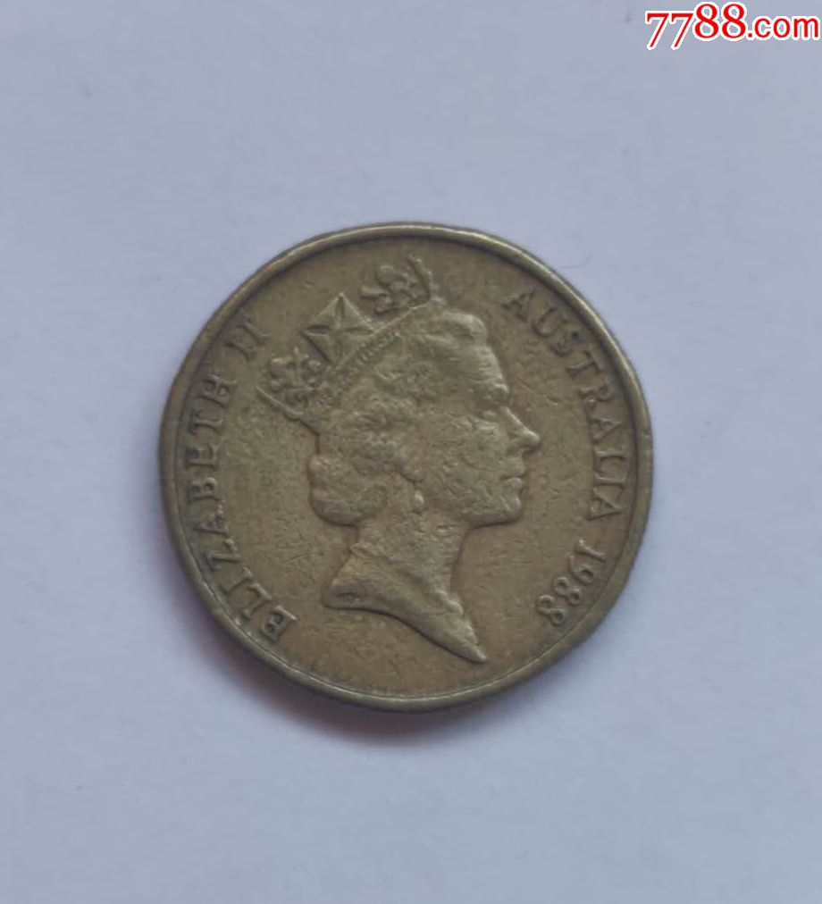 澳大利亚1元流通币1988年