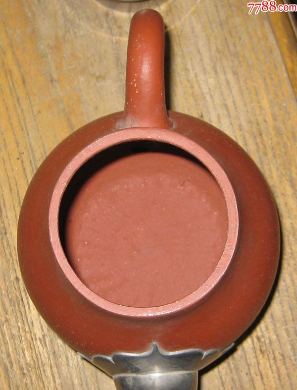 民国朱砂红梨形壶_紫砂壶_第3张_7788陶器收藏