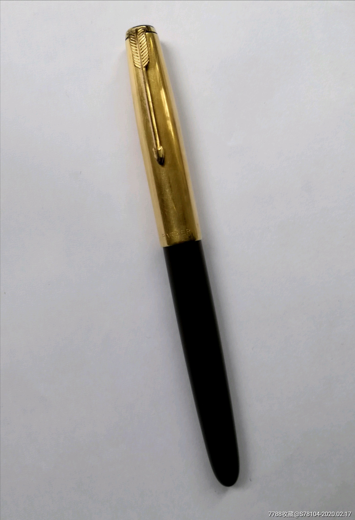 稀少早期经典派克51枣红色金笔(请看好再拍拍后不一律拉黑)-钢笔-7788