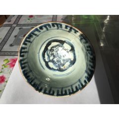 紫金釉青花山字瓷碗(se71136533)_7788收藏__收藏热线