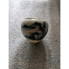 清末青花鸡心鸟食罐(se71164461)_7788收藏__收藏热线