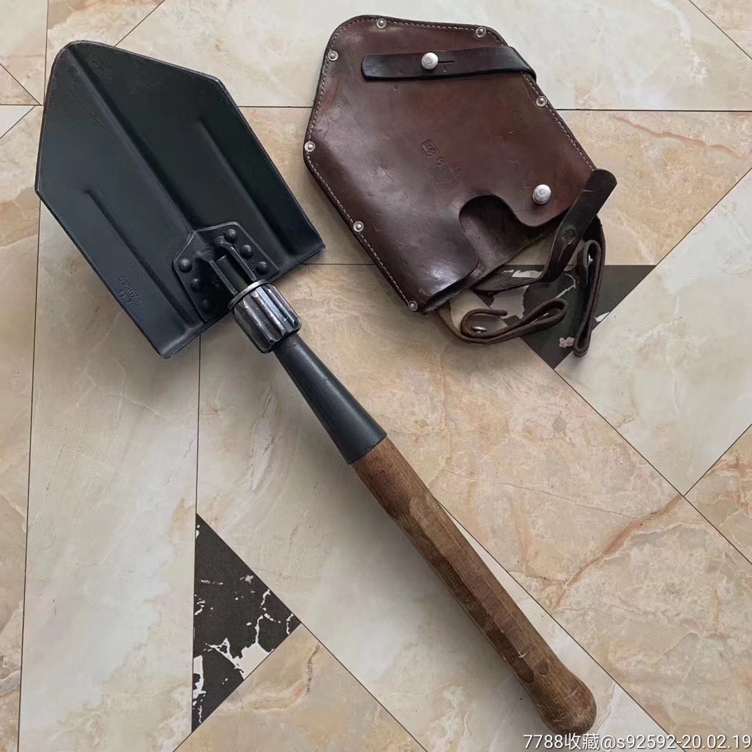 库存品相瑞士工兵锹好品